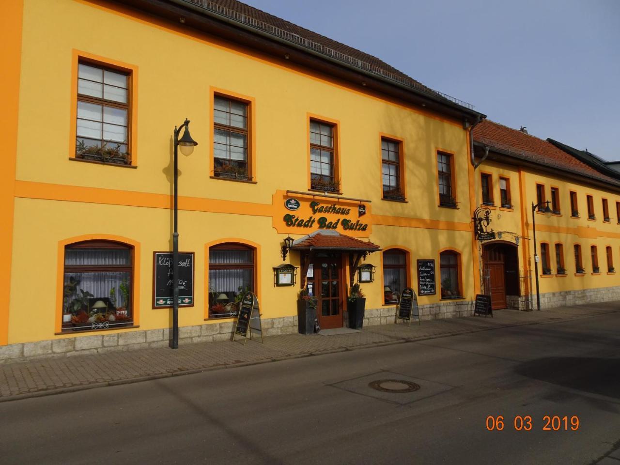 Gasthaus Stadt Bad Sulza Hotel Eksteriør billede